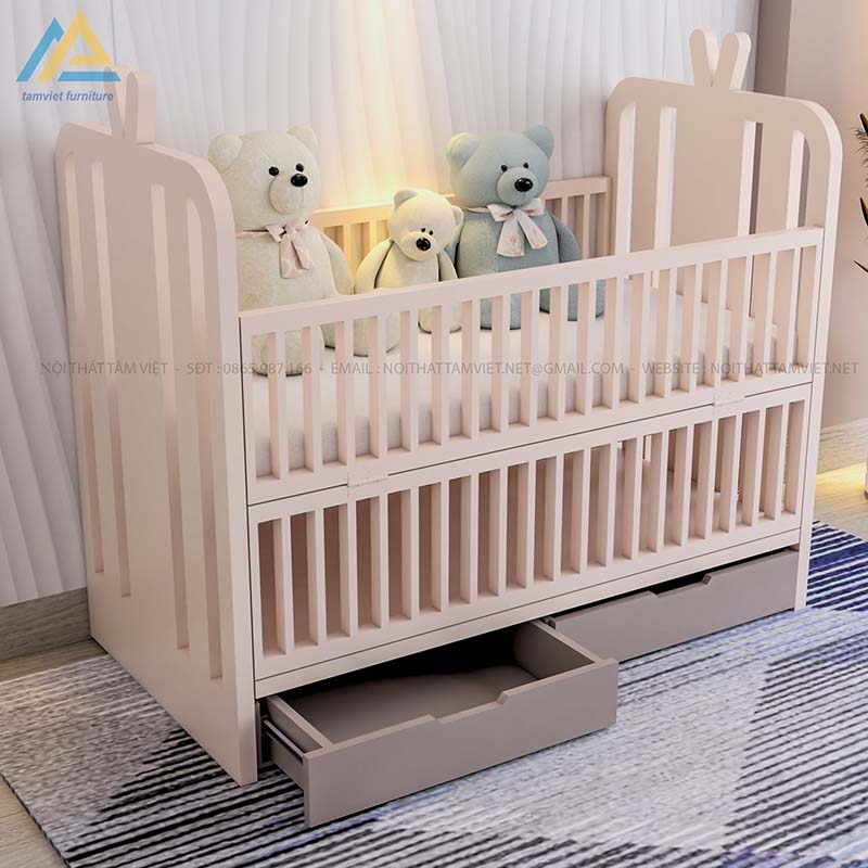 cui-tre-em-CTE-703-2.jpg cũi em bé gỗ công nghiệp CTE-703