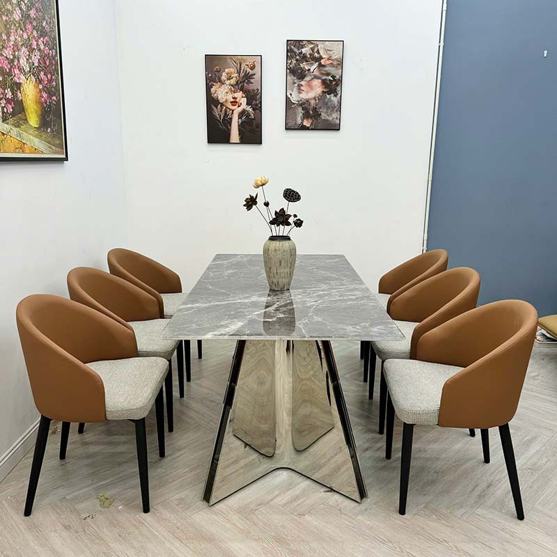Bàn ghế ăn decor BGA-04