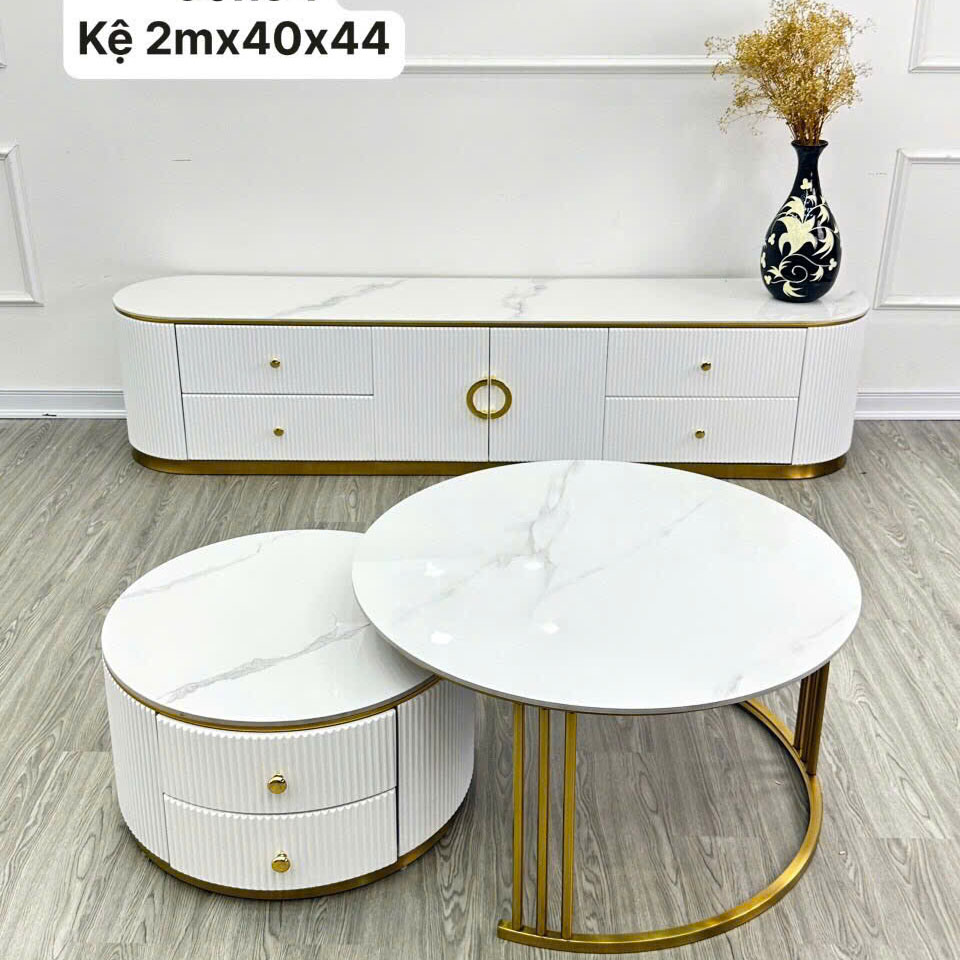 Bàn trà trang trí đẹp BT-09