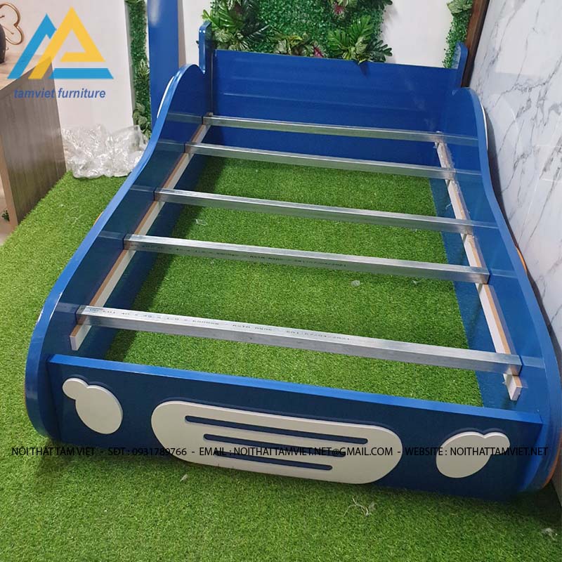 Giường ngủ oto cho bé gỗ công nghiệp GTE-12013