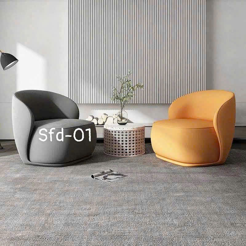 sofa đơn nỉ đẹp xinh SFD-02