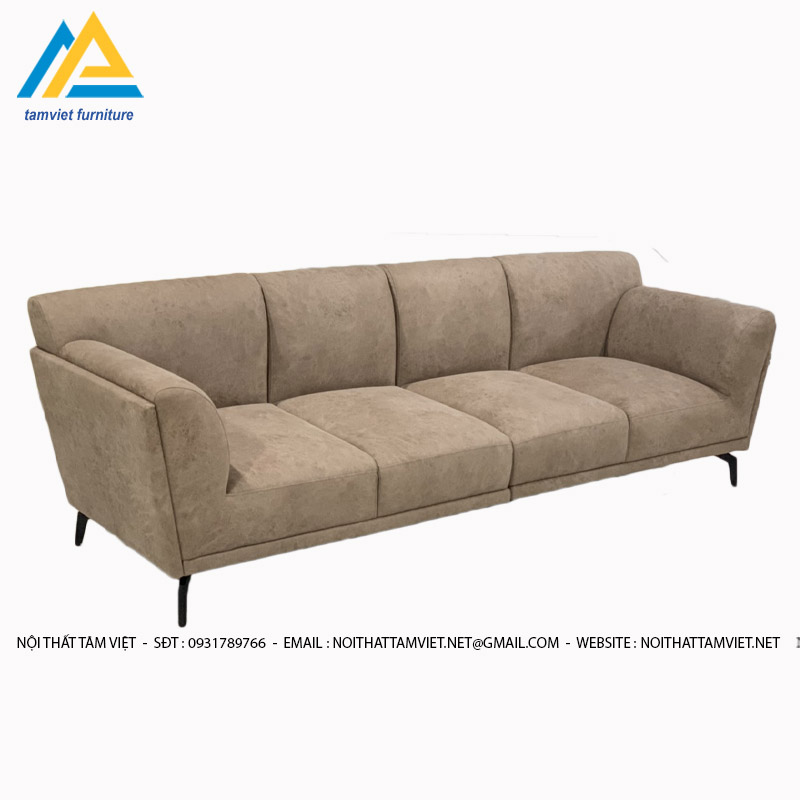 Sofa nỉ văng dài hiện đại GN-01